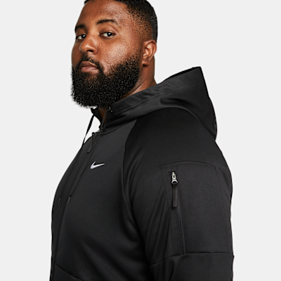 Nike Therma Men's Therma-FIT Full-Zip Fitness Top. Nike.com